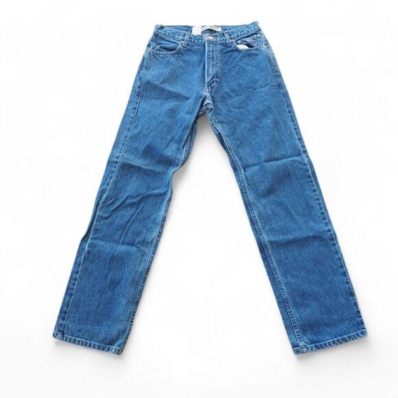 Harley-Davidson Relaxed Fit Straight Leg Medium Wash Jeans Men's 31x32 - Picture 1 of 13